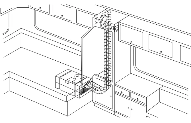 Storage box air conditioners